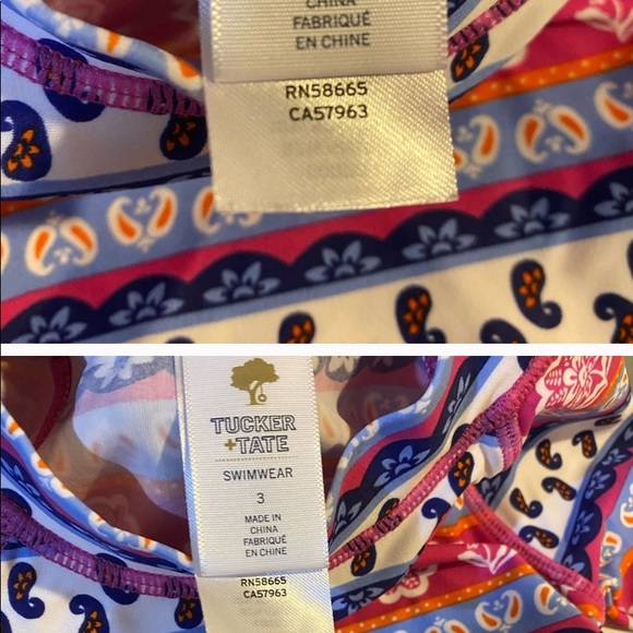 COPY - Tucker + Tate Swim top new never worn - Picture 8 of 8